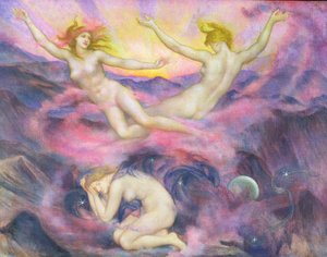 Noche y Amanecer de Evelyn De Morgan